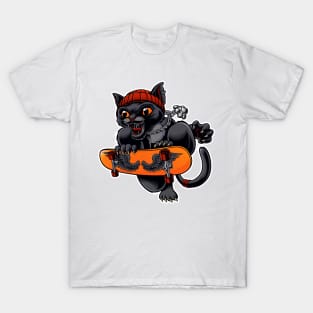 Skater Cat T-Shirt